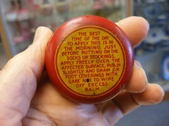 Antique Vtg Medical Dental Pharmacy – Kleen Foot Balm Tin