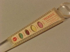 Vintage Averst Laboratories “Premarin” Drug Advertising Letter Opener Magnifier