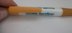 FORADIL AEROLIZER Promotional Pen Plastic Medium Weight – Rubberized Grip