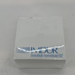 Imdur Post-it Notes Drug Rep Pharmaceutical (1 Pack Of 10) 4”x4” Note Pads