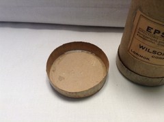Vintage 1940-50s Wilson Drug Store Lorimor Iowa Container