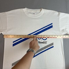 VTG 80s Vesdil Sanofi Aventis Drug Rep T-Shirt XL Single Stitch Pharmaceutical