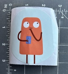 Pharmaceutical Product Promo Advertising Logo Brand Water Bottle Sticker Decal