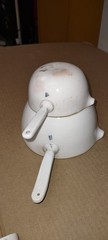 20 Vtg Coors USA(Blue)Porcelain Apothecary Lab items