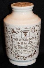 VINTAGE PHARMACEUTICAL ELI LILLY WESTMINSTER INHALER w/THE STORY OF INHALERS