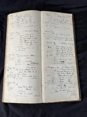 Handwritten Chemist Prescription Ledger Kennington Park London Pharmacy 1920