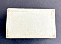 Vintage Dennis Drug Store Pharmacy Prescription Pill Box Cardboard Hinged Lid