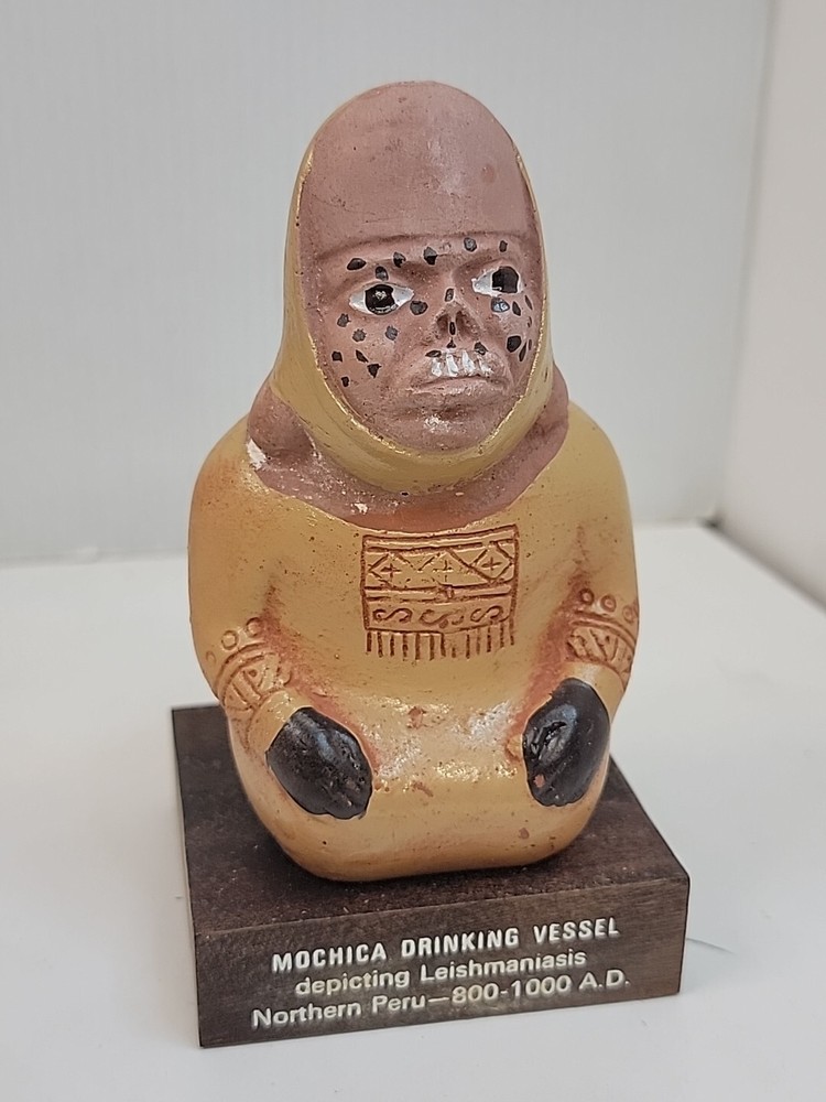 Schering Mochica Drinking Vessel Leishmaniasis Northern Peru 800-1000AD