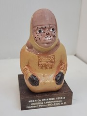 Schering Mochica Drinking Vessel Leishmaniasis Northern Peru 800-1000AD