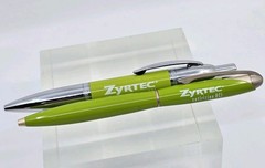 Zyrtec Pharmaceutical Drug Rep Metal Pens Advertising Collectible
