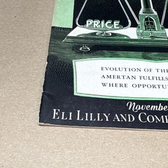 Tile And Till Magazine Eli Lilly And Company November 1935 Indianapolis Indiana