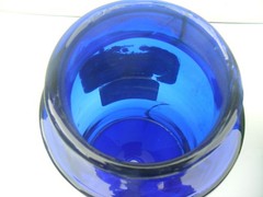 Antique Apothecary Jars cobalt blue and Green Pharmacy