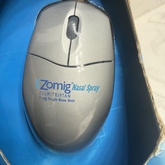 Vintage Zomig Nasal Spray Promo Computer Mouse RCG Pharmaceutical Collectible