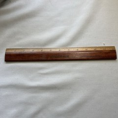Drug Rep Promo wood ruler VENLAFAXINE HCI EFFEXOR XR 12”