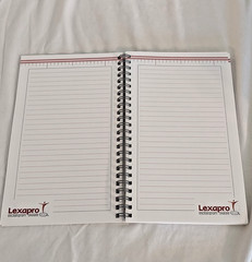 Lexapro Note Book Pharmaceutical Repr Collectibles