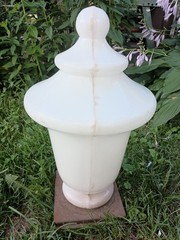Vintage Pharmacy Counter Display 1950s-1970s Plastic Large 22″ Tall Metal Base