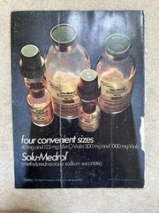 Dramamine And Solu-Medrol Pharmaceutical Single Page Advertisement