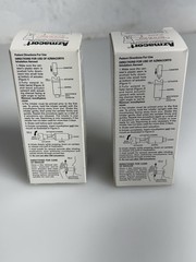 x2 Vtg Azmacort Inhaler Adapter Packaging Discontinued Movie Prop Pristine Y2K