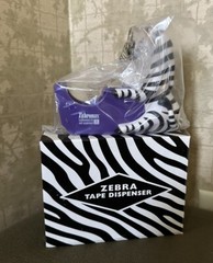 Vintage Pharmaceutical Drug Rep Zithroma Zebra Tape Dispenser Advertisement New