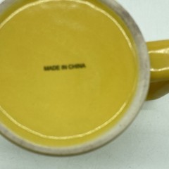 Protonix Pharmaceutical Promotional IV Medication Ceramic Yellow Coffee Mug