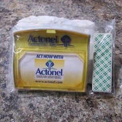 Drug Rep Pharmaceutical Promotional Note Holder Actonel Risedronate Sodium NIP