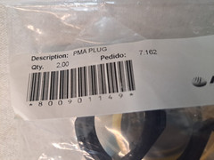 Dara Pharmaceutical Pkg Machinery Parts Lot Hopper, Ramp, Cover Plugs NEW no box