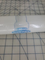 logo print NASONEX nasal spray Drug Rep merch EXAM TABLE PAPER ROLL new 18″ wide