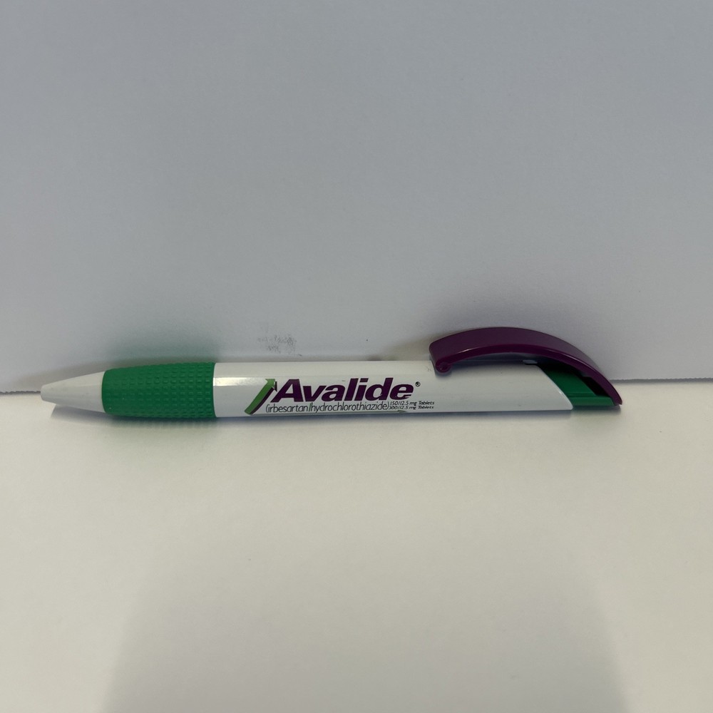 Drug Rep Pen Avalide Advertising Promotional Promo Pharmaceutical Pharma Tested