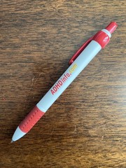 Rare ADHDinfo.com Novartis Ritalin Focalin Medical Drug Rep Pharmaceutical Pen