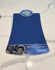Pfizer VIAGRA/Detrol LA Pharmaceutical Drug Rep Advertising 2-Sided Clipboard
