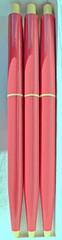 Lot Of 3 Vintage POSICOR Drug Rep Advertising Pharmaceuticals Collectable Pens