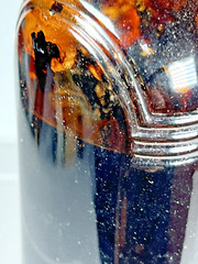 Vintage Brown Glass Bottle Penslar Castoria Detroit Michigan. approx. 6″ tall