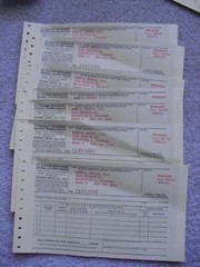 Lot of 7 Vintage 1964 US Government Official Order Forms for Opium Opiates DE