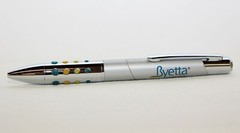 Pharmaceutical Drug Rep Pen Collectible Byetta Heavy Metal New in Sleeve