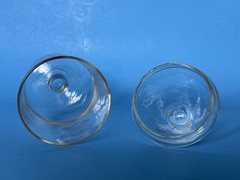Vtg RX Glass Apothecary Jar Pharmacy Tinactin 1970s 1980s Robinhood Advertising