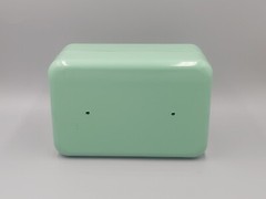 Vintage Seafoam Green MCM locking DrugSafe Apothecary Drug Store Pharmacy NOS