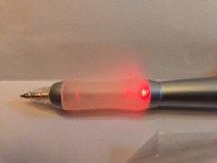 Rare CIPRO XR Lighted Metal Pen Pharmaceutical Drug Medical Promo