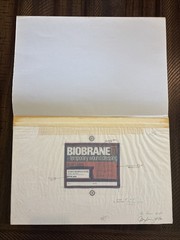 Lot Of 5 BIOBRANE II Signed Original Label Art Works Winthrop Pharma w/ Booklet