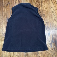 Pharmaceutical Rep Drug Merch Swag Seroquel Black Lands’ End Fleece Vest Medium