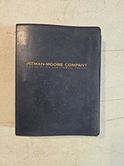 Vintage 1966 Pitman-Moore Company Price List & Product Descriptions In Binder