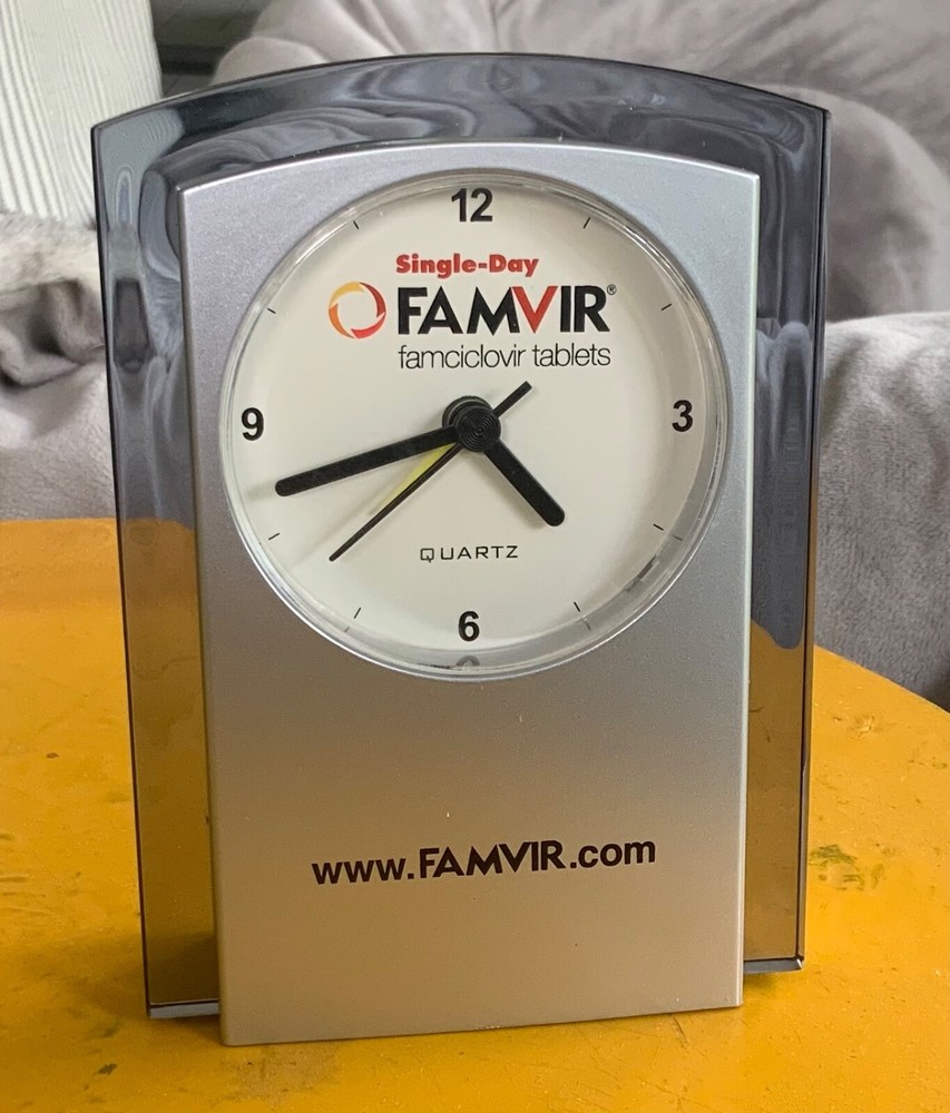 NIB Famvir Desk Alarm Clock