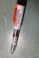 COMBIVENT PEN: Orange, Green, White, PlasticBall Point-Pharmaceutical Promo NEW