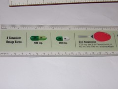 4 VINTAGE 1960s-70s PHARMACUTICAL ADVERTISING RULERS! CIBA/LILLY/PARKE-DAVIS!