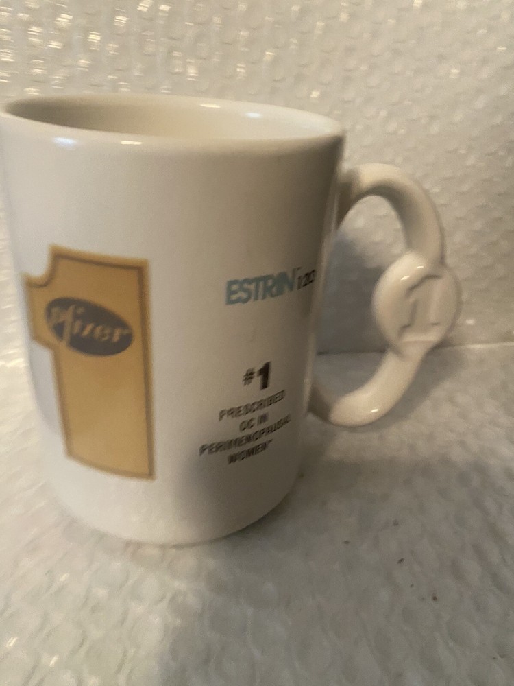 Lo Estrin 1/20 Pharmaceutical Collectible Beverage Mug Color Change #1 Pfizer
