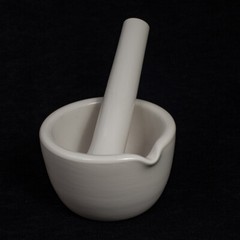 Vintage Coors Ceramic Mortar #14 & Pestle #15 Excellent Condition!