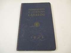 Vintage 1943 Parke Davis Company Catalog Complete Produce Ann Arbor Michigan