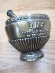 Coricidin Rx Mortar & Pestle 1525 150th Anniversary 1975