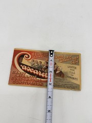 Antique Sterling Remedy Cascarets Candy Cathartic Laxative Info Booklet RARE