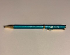 VINTAGE PFIZER ROERIG DIFLUCAN FLUCONAZOLE DRUG REP PEN METAL DRIED INK TAIWAN