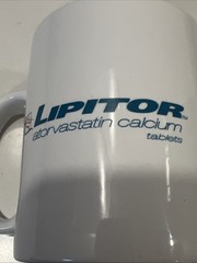 Lipitor Astorvastatin Calcium Pharmacy Drug Rep. Advertising Coffee Mug Cup